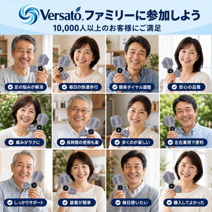 Versato™ 外反母趾サポーター